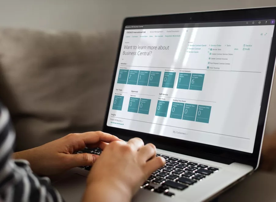 Cre&euml;er toegevoegde waarde met ERP-software Dynamics 365 Business Central